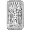 Image 1 : 1-OZ 999.9 SILVER THREE GRACES BAR