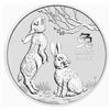 Image 1 : 2-OZ 2023 PERTH MINT AUSTRALIAN LUNAR