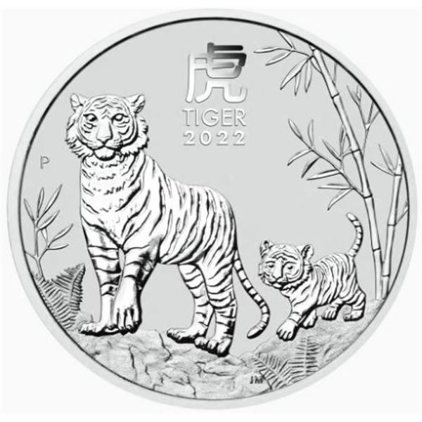 2-OZ 2022 PERTH MINT AUSTRALIAN LUNAR