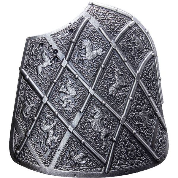 TRELLISED TARGE SHIELD 2-OZ STACKER PURE SILVER