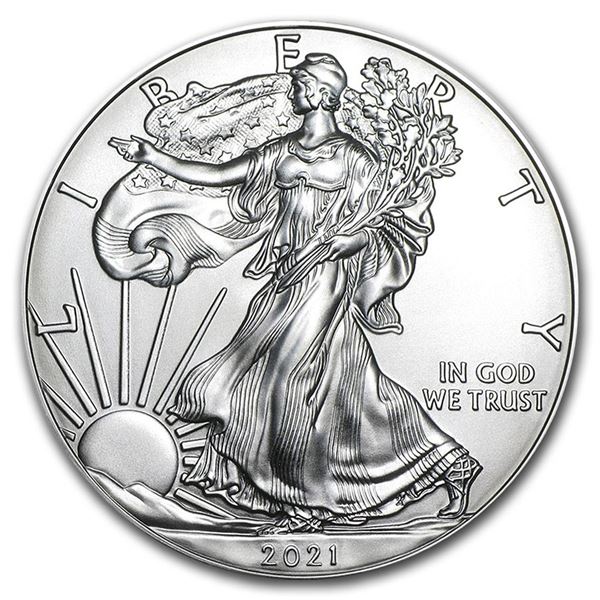 AMERICAN SILVER EAGLE 2021 1-OZ BRILLIANT