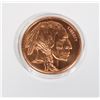 1-OZ INDIAN HEAD COPPER ROUND IN CAPSULE