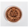 Image 2 : 1-OZ FLYING EAGLE COPPER ROUND IN CAPSULE