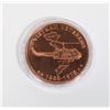 Image 1 : 1-OZ VIETNAM VETERANS COPPER ROUND IN CAPSULE