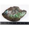 Image 2 : GIANT 6.5" X 4.25" AMMOLITE GEM STONE. HAND POLISHED BOTH SIDES