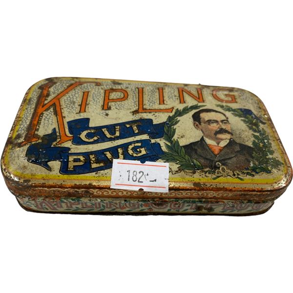 Kipling Cut Plug Tobacco Tin
