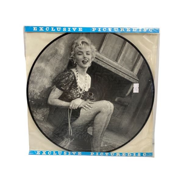 Marilyn Monroe Exclusive Picture Disc Record In Original Case