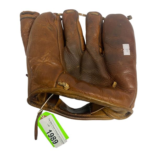 Early Baseball Glove Cooper Weeks Hand Lock