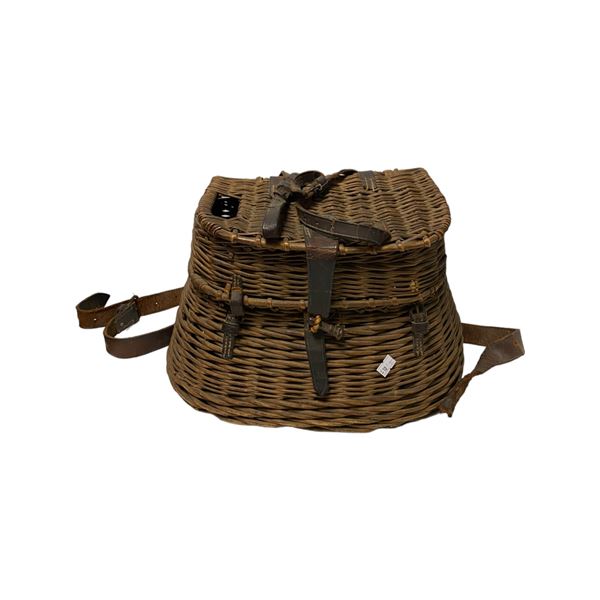 Vintage Wicker Fishing Creel