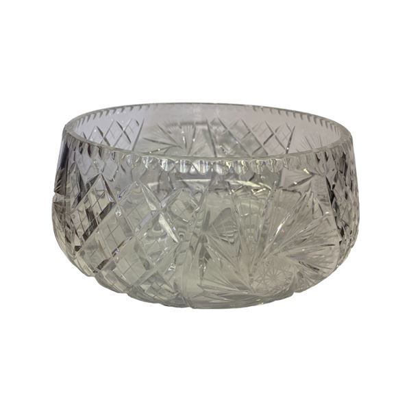 Large Crystal Bowl