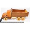 Image 1 : WOODEN TOY DUMP TRUCK