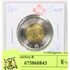 Image 1 : 2020 CANADIAN TOONIE FROM ROLL MS 65