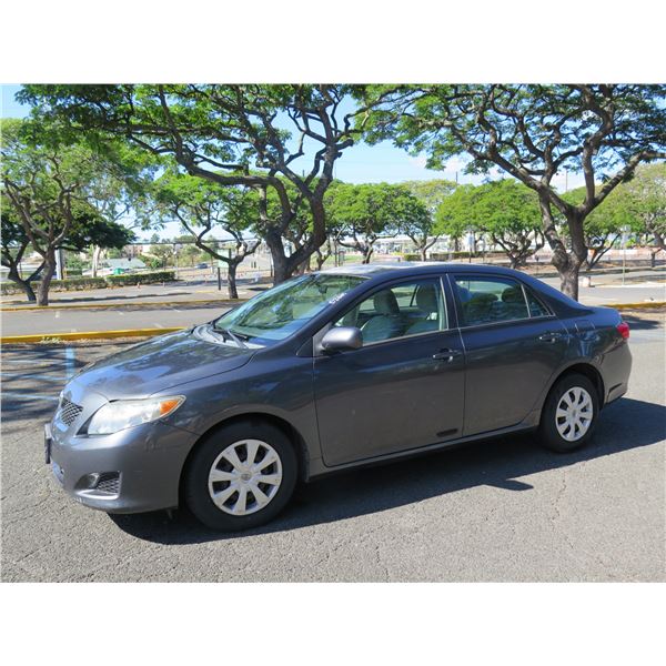 2009 Toyota Corolla Sedan  77257 Miles VIN: 1NXBU40E79Z116605 (Starts & Runs See Video)