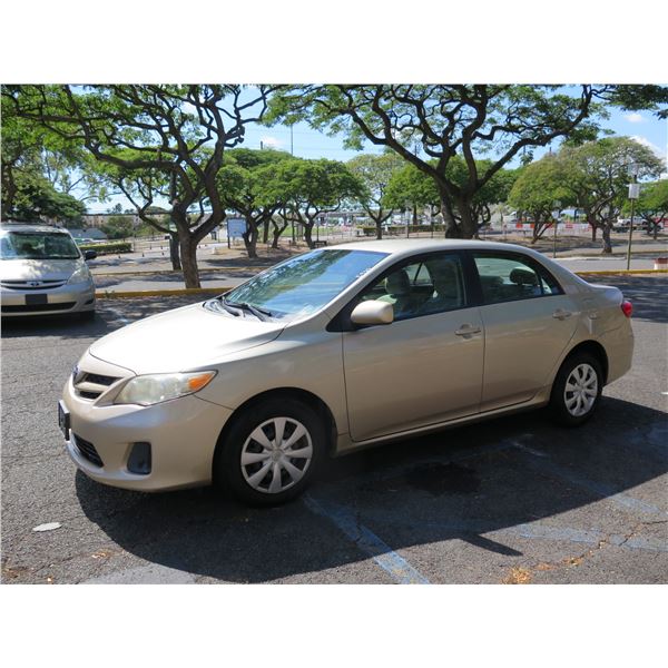 2011 Toyota Corolla Sedan  77612 Miles VIN: 2T1BU4EE7BC540592 (Starts & Runs See Video)