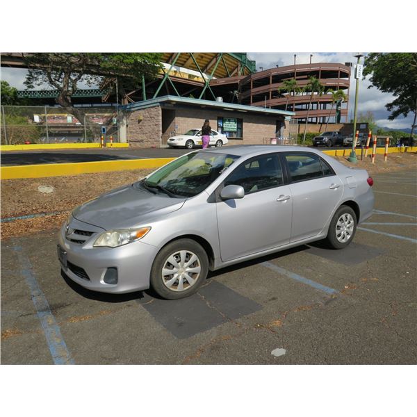 2011 Toyota Corolla Sedan  85114 Miles VIN:  2T1BU4EE8BC537829 (Starts & Runs See Video)