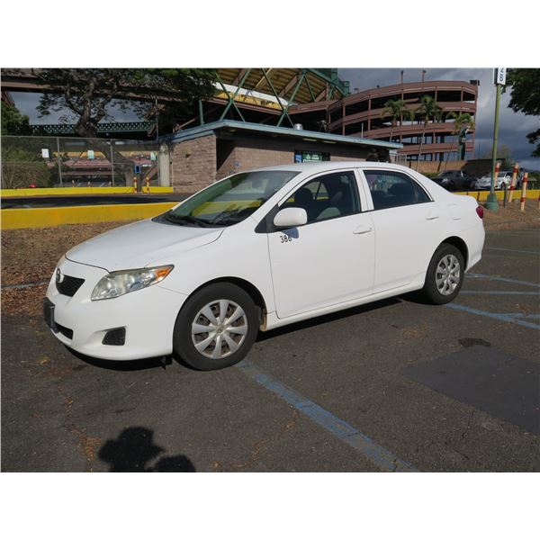 2009 Toyota Corolla Sedan  92115 Miles  VIN: 1NXBU40E89Z115835 (Starts & Runs See Video)