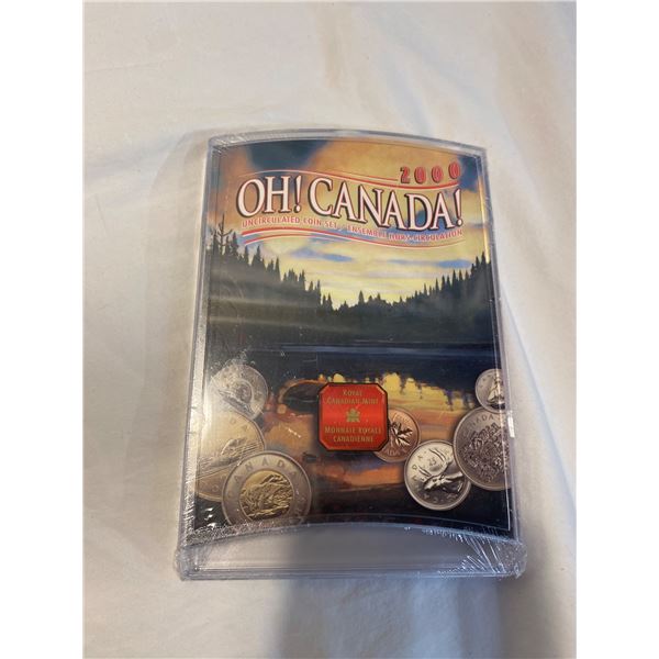 Oh Canada 2000 uncirculated coin set