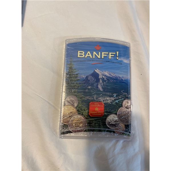 Banff 2001 uncirculated coin set