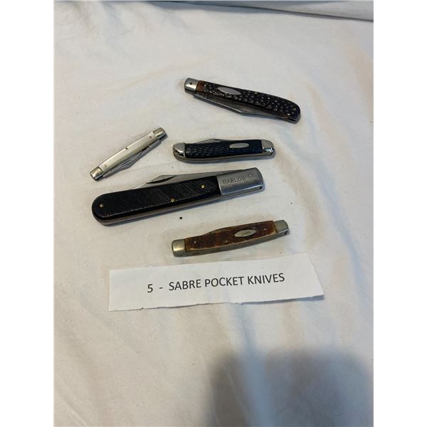 Sabre pocket knives