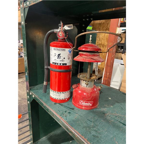 Extinguisher and lantern