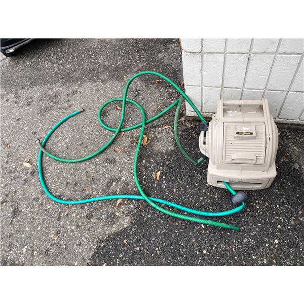 Yard works hose and reel