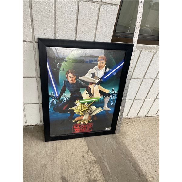 Starwars clone wars wall hanging