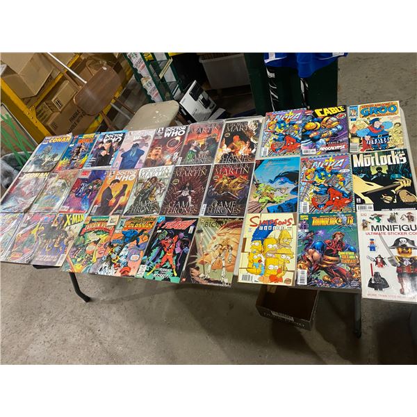 Assorted comic lot