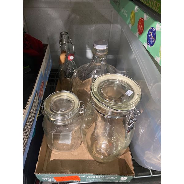 Jars and bottles