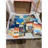 Image 1 : Assorted maps and books