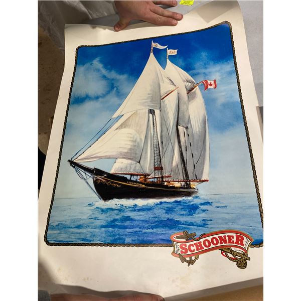 Schooner poster