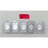 Image 1 : 5 x 1 Oz .999 Silver Liberty Indigenous/Buffalo Bars