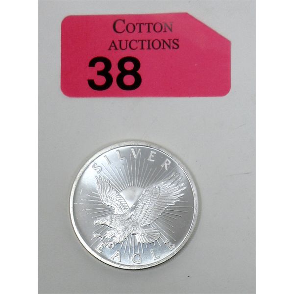 1 Oz .999 Silver Sunshine Minting Round 