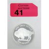 Image 1 : 1 Oz .999 Silver Liberty Indigenous/Buffalo Round 