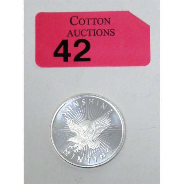 1/2 Oz .999 Silver Sunshine Minting with Decoder Back Round 