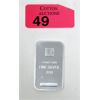 Image 1 : 1 Oz .999 Silver TD Bank Investor Bar 