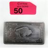 Image 1 : 1 Oz .999 Fine Titanium Buffalo USA Bar