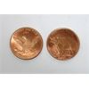 Image 2 : 10 x 1 Oz .999 Fine Copper Grizzly Bear Art Rounds