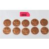 Image 1 : 10 x 1 Oz .999 Fine Copper Grizzly Bear Art Rounds