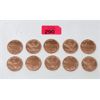 Image 1 : 10 x 1 Oz .999 Fine Copper Moose Art Rounds