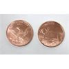 Image 2 : 10 x 1 Oz .999 Fine Copper Moose Art Rounds