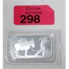 Image 1 : 1 Oz .999 Silver Miner/Mule SilverTowne Bar 