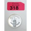 Image 1 : 1 Oz .999 Silver This is The Way Art Round 