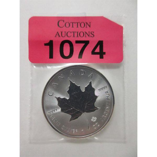 1 Oz .9999 Silver 2023 Canada Maple Leaf Coin