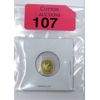Image 1 : 1/20 Oz .9999 Fine Gold Canada 2004 Maple Leaf Coin