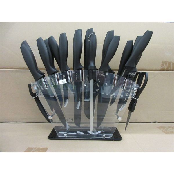 New 19 Pcs. Homever Knife Set - Model: J36-19