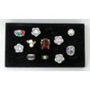 Image 2 : 11 Dinner Rings and 2 Necklace & Earring Set