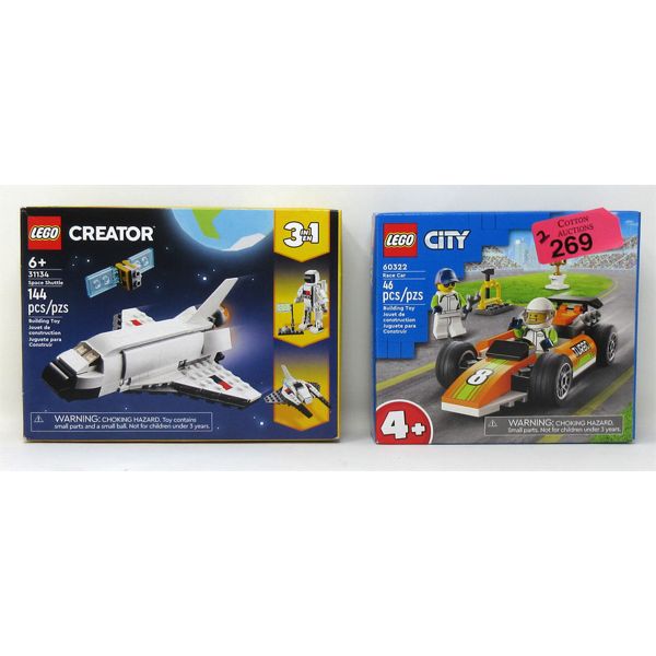 2 New LEGO Building Toy Sets