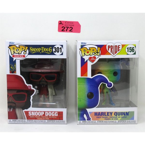 2 Funko Pop Vinyl Figurines