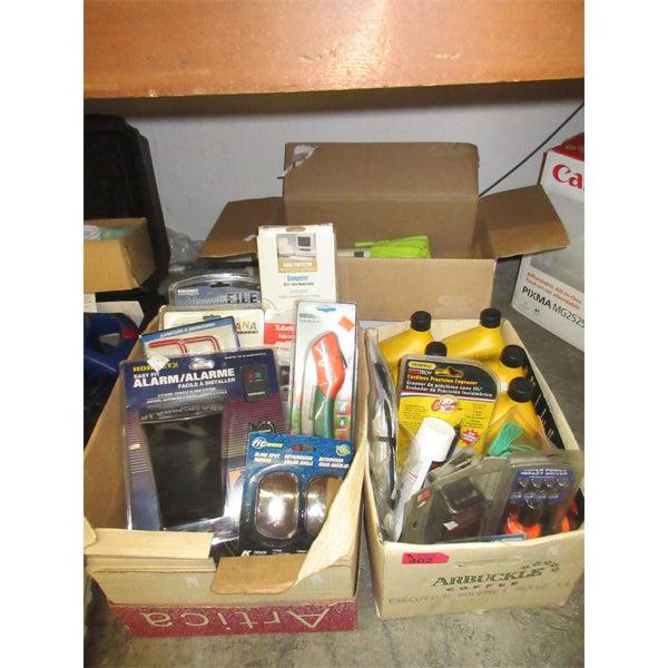 3 Box Lot of Assorted Tools - Many packaged