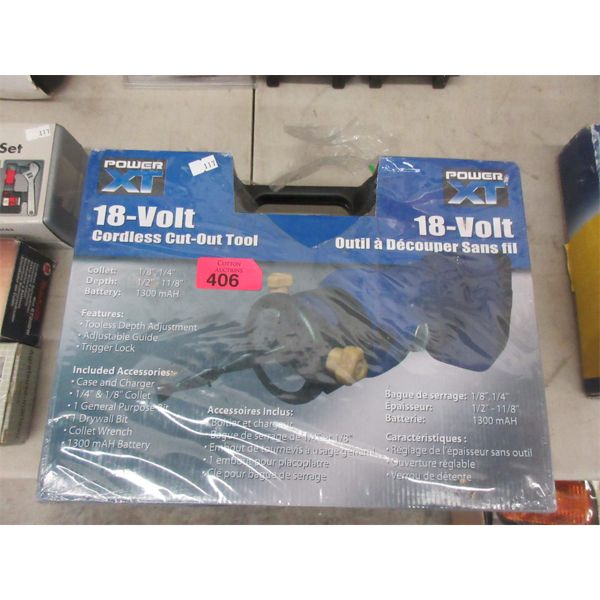 Power XT 18-Volt Cordless Cut Out Tool